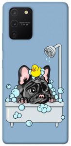 Чохол Dog in shower для Galaxy S10 Lite (2020)