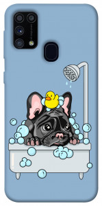 Чехол Dog in shower для Galaxy M31 (2020)