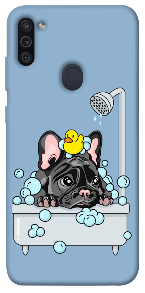Чехол Dog in shower для Galaxy M11 (2020)