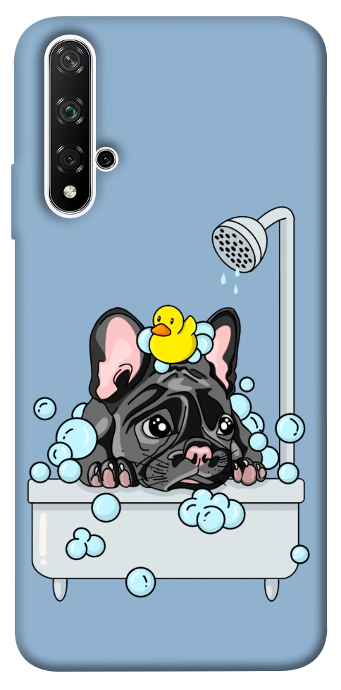 Чохол Dog in shower для Huawei Honor 20