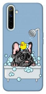Чехол Dog in shower для Realme 6
