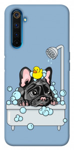 Чехол Dog in shower для Realme 6 Pro