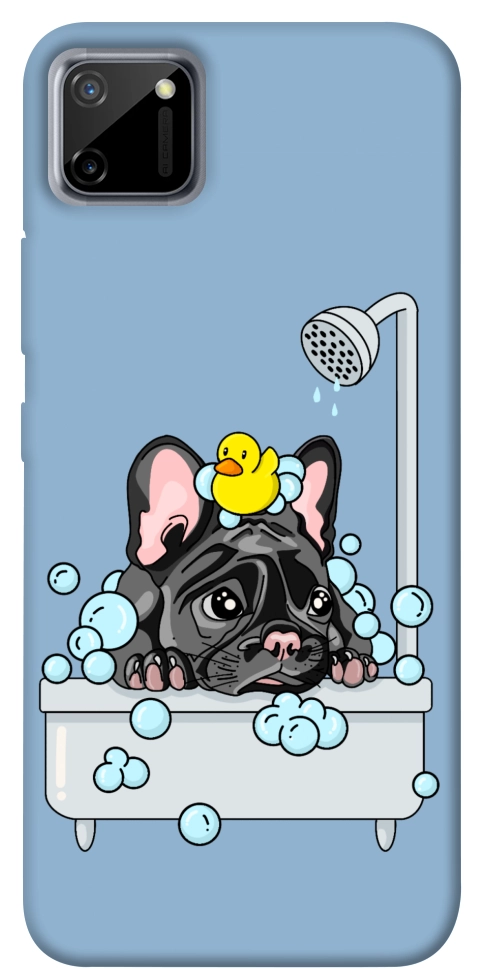 Чохол Dog in shower для Realme C11