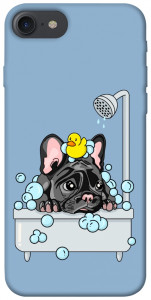 Чехол Dog in shower для iPhone 7 (4.7'')