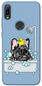 Чохол Dog in shower для Huawei Y6 (2019)