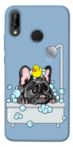 Чехол Dog in shower для Huawei P20 Lite