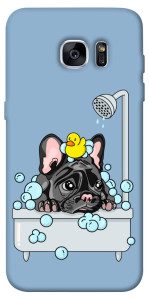 Чохол Dog in shower для Galaxy S7 Edge