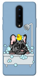 Чехол Dog in shower для OnePlus 8