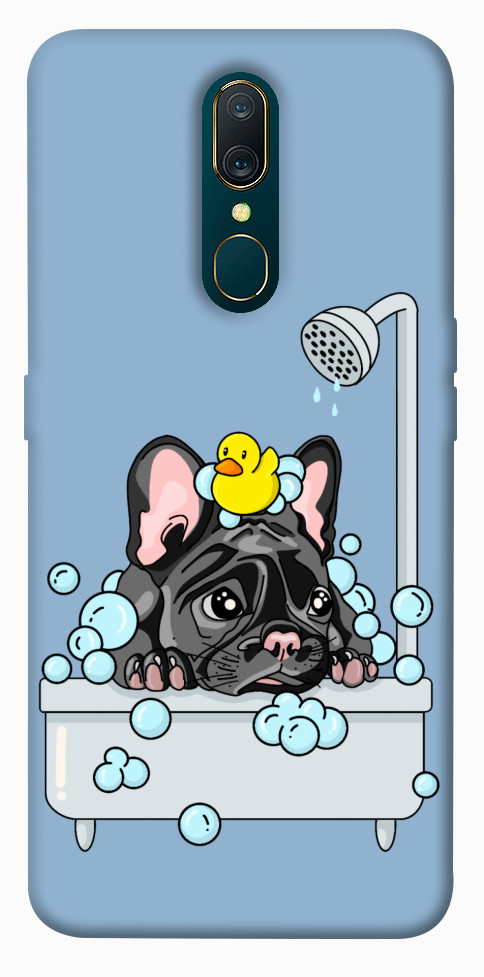 Чехол Dog in shower для OPPO F11