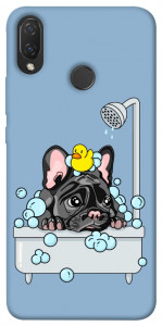 Чохол Dog in shower для Huawei P Smart+