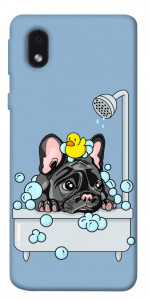 Чохол Dog in shower для Galaxy M01 Core