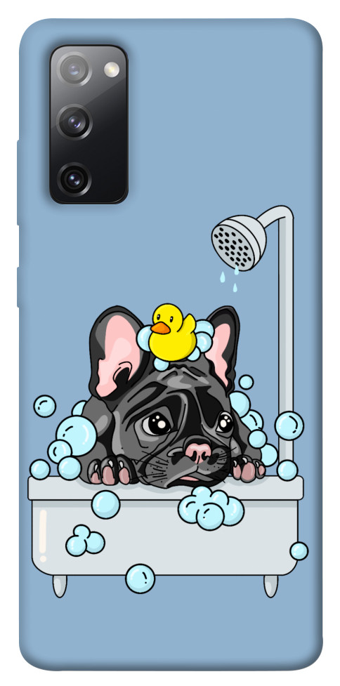Чохол Dog in shower для Galaxy S20 FE