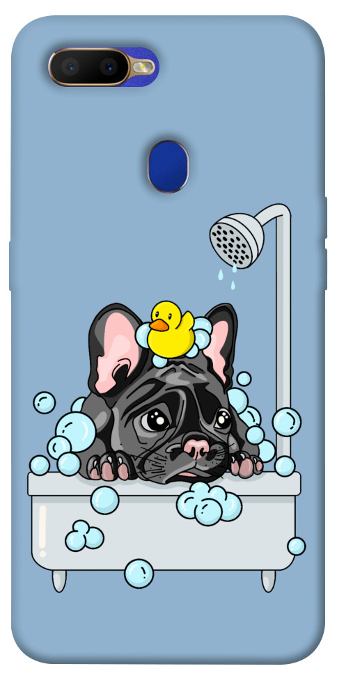 Чехол Dog in shower для Oppo A12