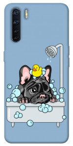 Чехол Dog in shower для Oppo A91