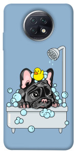 Чохол Dog in shower для Xiaomi Redmi Note 9T