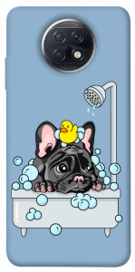 Чехол Dog in shower для Xiaomi Redmi Note 9 5G