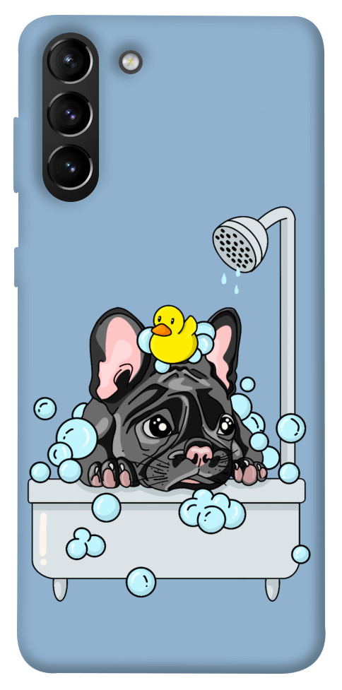 Чехол Dog in shower для Galaxy S21+