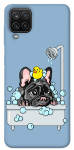 Чехол Dog in shower для Galaxy A12