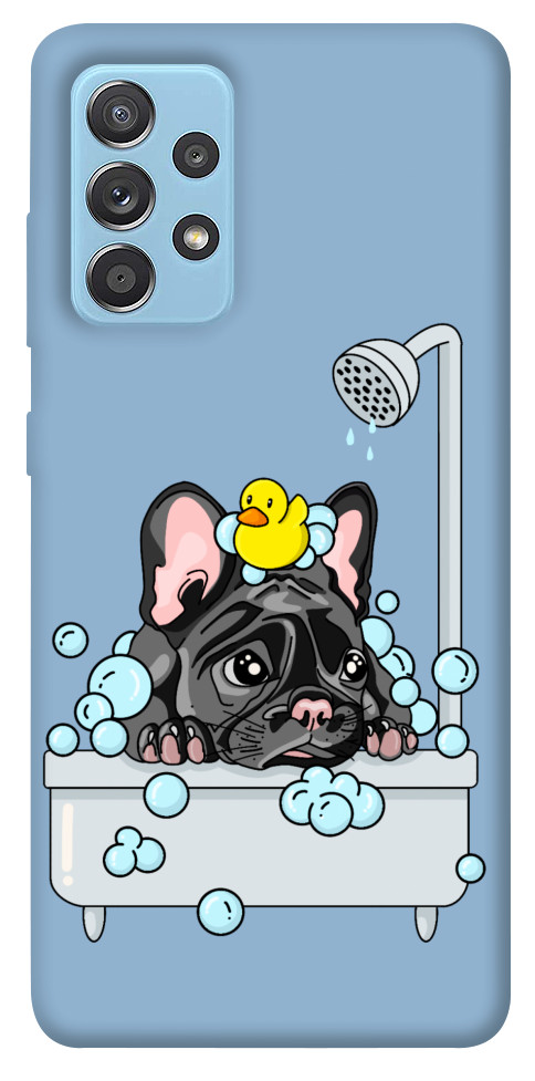 Чохол Dog in shower для Galaxy A52