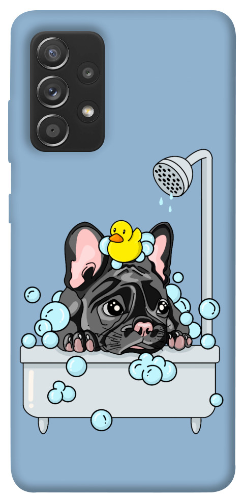 Чохол Dog in shower для Galaxy A72 4G