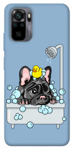 Чохол Dog in shower для Xiaomi Redmi Note 10S