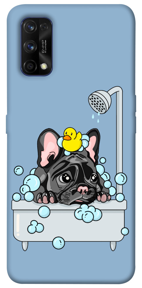 Чехол Dog in shower для Realme 7 Pro