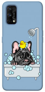 Чехол Dog in shower для Realme 7 Pro