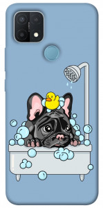 Чохол Dog in shower для Oppo A15