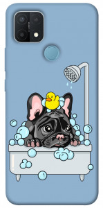 Чехол Dog in shower для Oppo A15