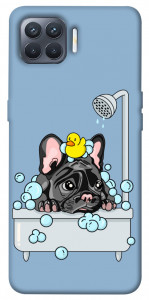 Чехол Dog in shower для Oppo Reno 4 Lite