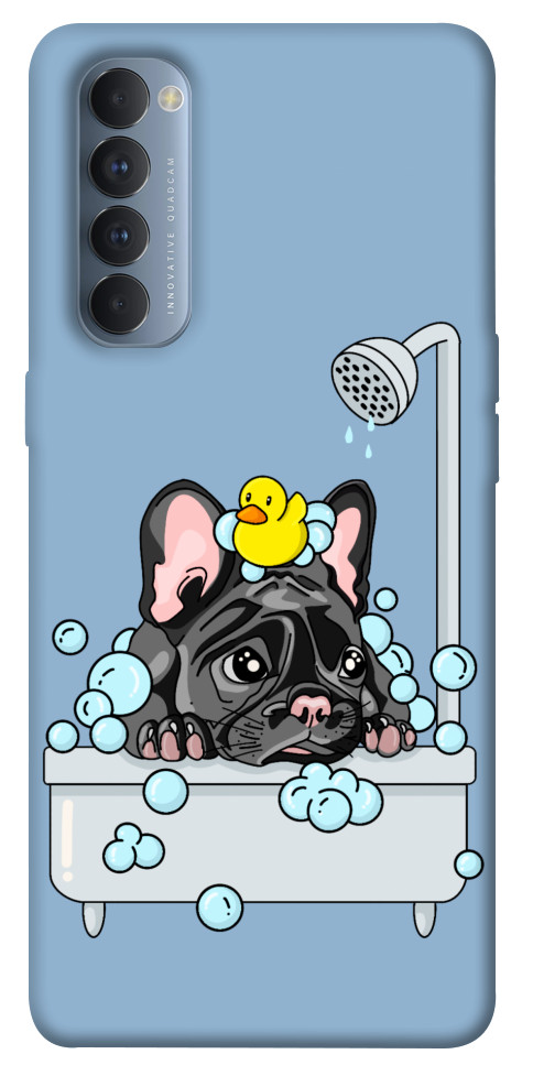Чехол Dog in shower для Oppo Reno 4 Pro
