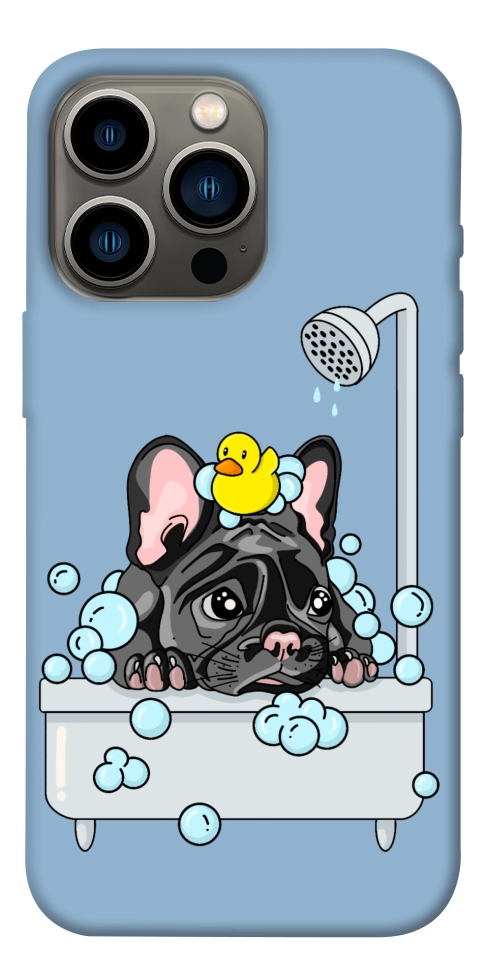 Чехол Dog in shower для iPhone 13 Pro