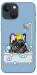 Чохол Dog in shower для iPhone 13 mini