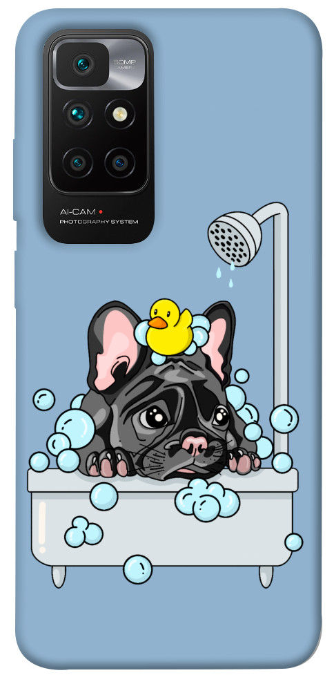 Чехол Dog in shower для Xiaomi Redmi 10