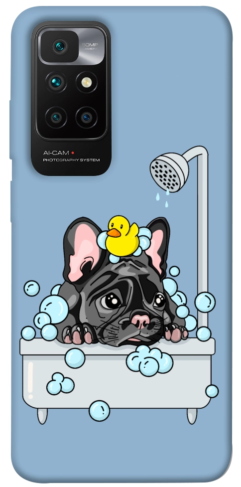 Чохол Dog in shower для Xiaomi Redmi 10