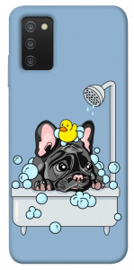 Чехол Dog in shower для Galaxy A03s