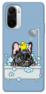Чохол Dog in shower для Xiaomi Poco F3