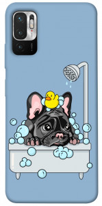 Чохол Dog in shower для Xiaomi Redmi Note 10 5G