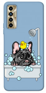 Чехол Dog in shower для TECNO Camon 17P