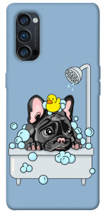 Чехол Dog in shower для Oppo Reno 4 Pro 5G