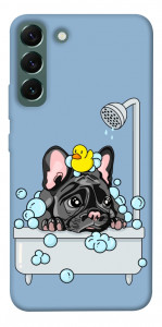 Чехол Dog in shower для Galaxy S22+