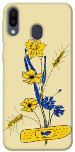 Чехол Українські квіточки для Galaxy M20