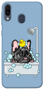 Чехол Dog in shower для Galaxy M20