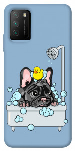 Чехол Dog in shower для Xiaomi Poco M3