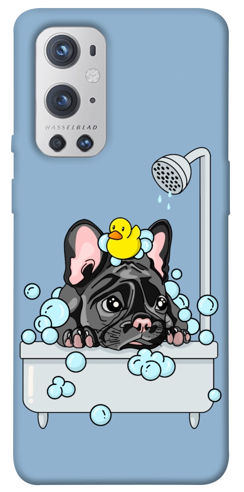 Чохол Dog in shower для Oneplus 9 pro