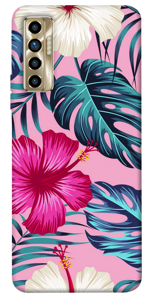 Чохол Flower power для TECNO Camon 17P