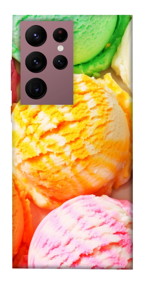 Чохол Ice cream для Galaxy S22 Ultra