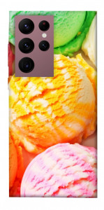 Чехол Ice cream для Galaxy S22 Ultra