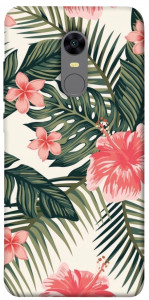 Чохол Tropic flowers для Xiaomi Redmi Note 5 Pro