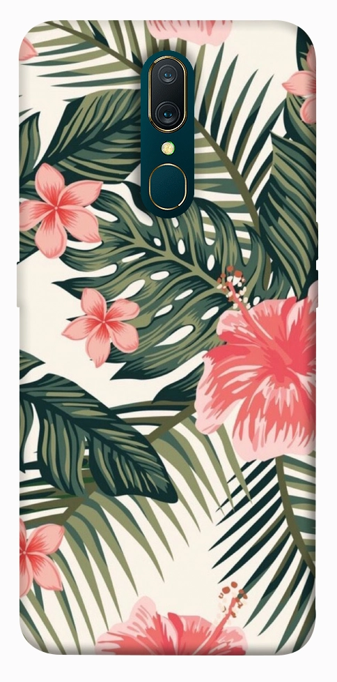 Чехол Tropic flowers для OPPO A9